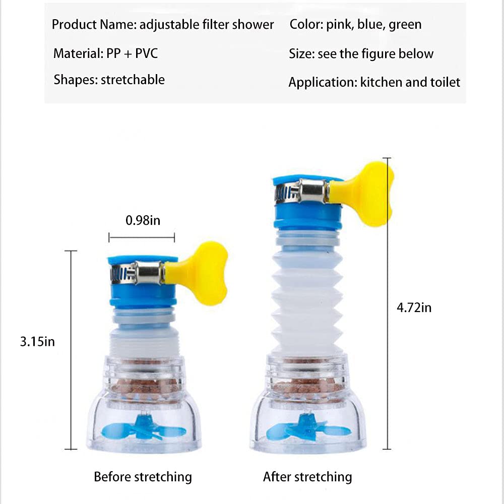 Robinet filtre à eau 3 pièces