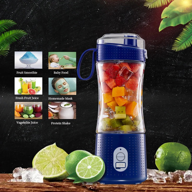 Mini Blender Portable Smoothie Juicer