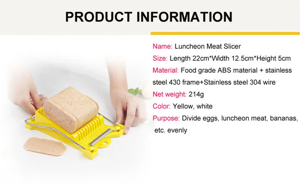 Lunch Meat Slicer For Cheese Egg