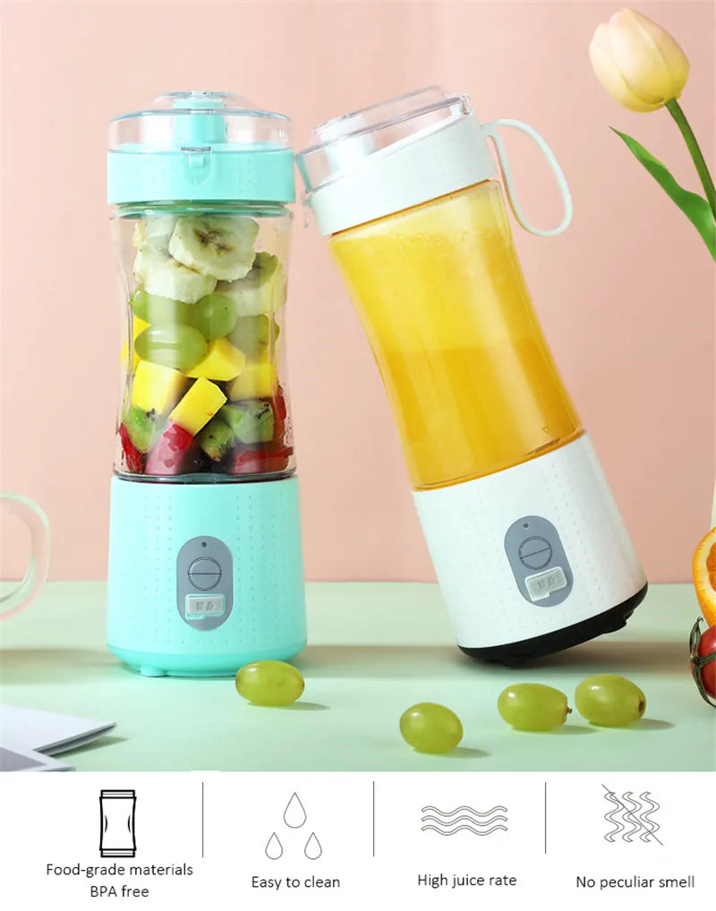 Mini Blender Portable Smoothie Juicer