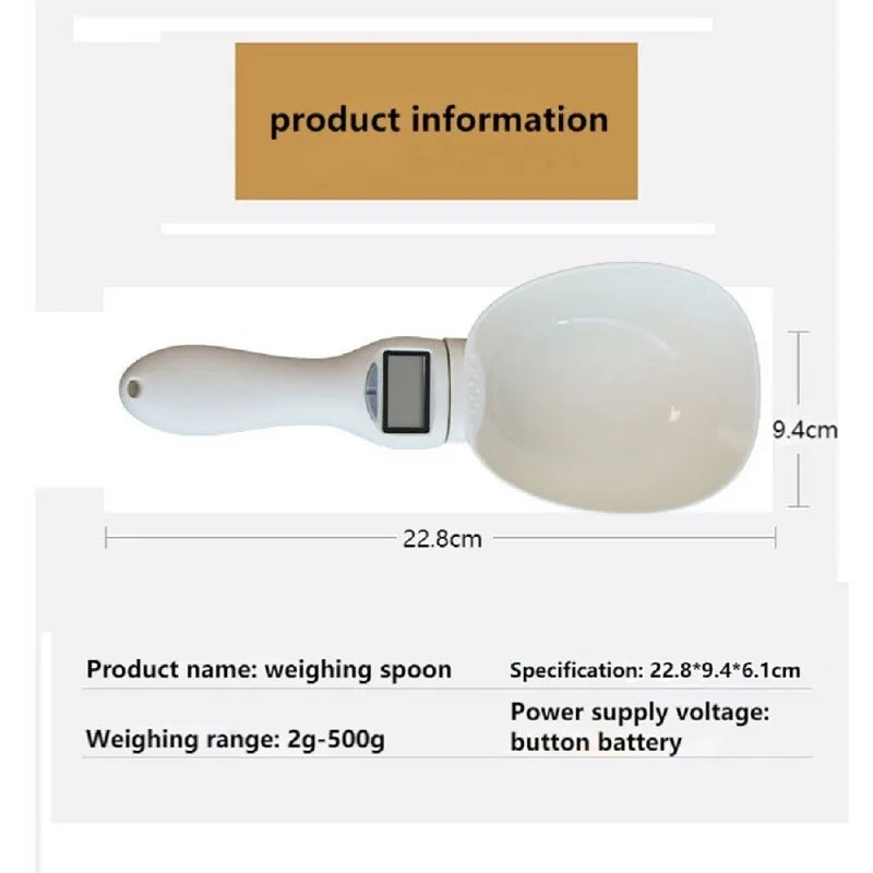 Pet Electronic Measuring Spoon