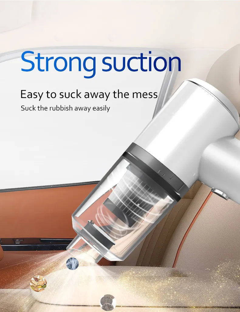 Portable Wireless Car Vacuum Cleaner