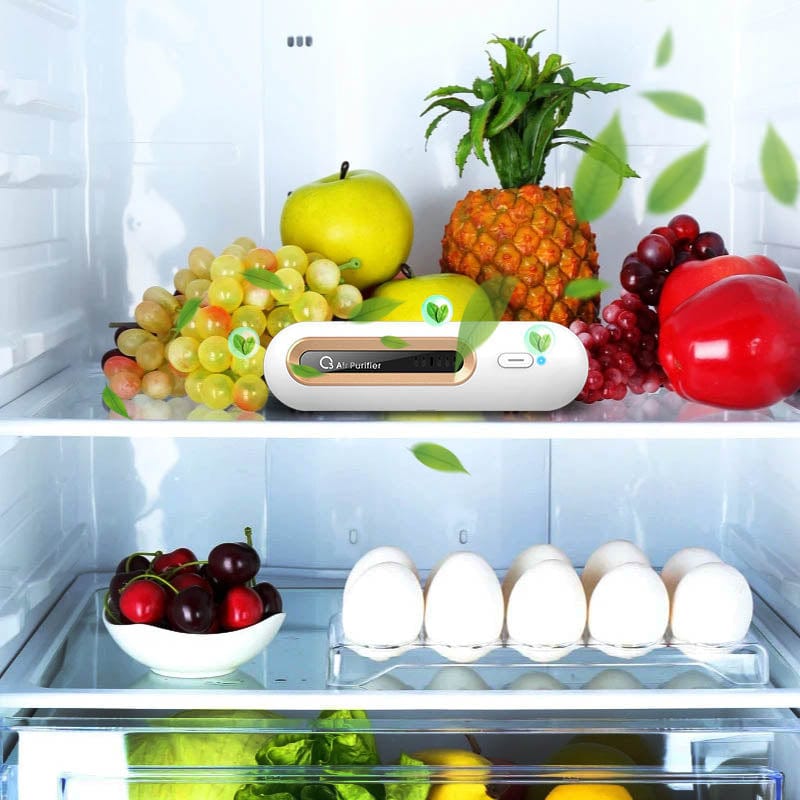 Portable Refrigerator Deodorizer Ozone Air Purifier