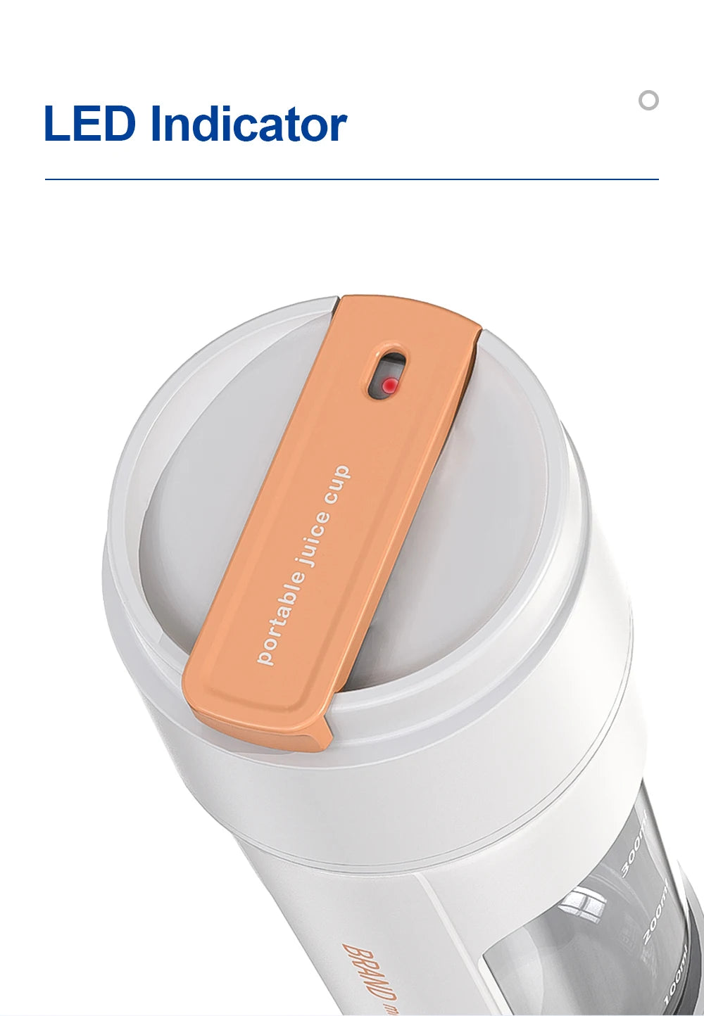 Portable Electric Juicer Blender 8 Blades