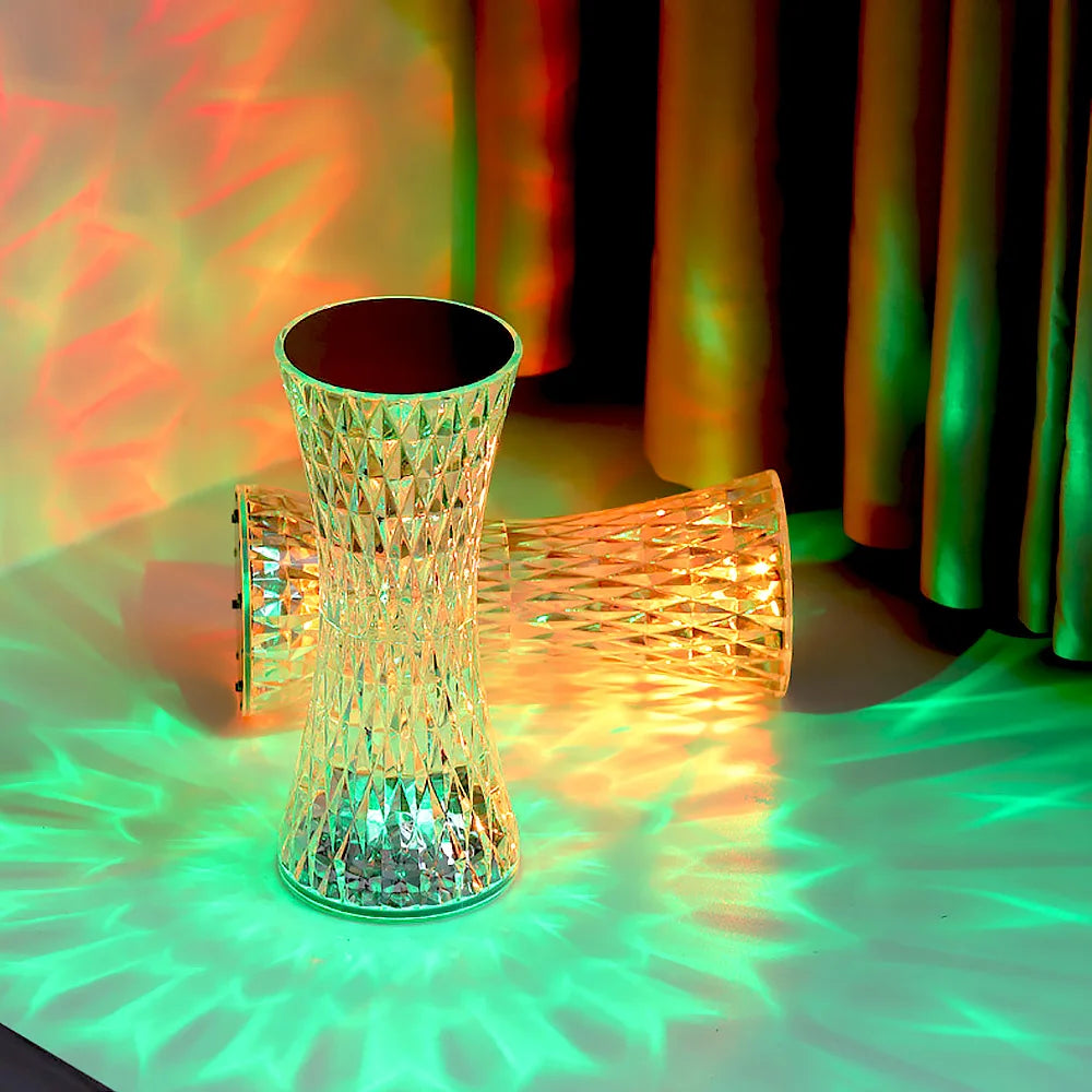 LED Acrylic Modern Decorative Desk Lamp