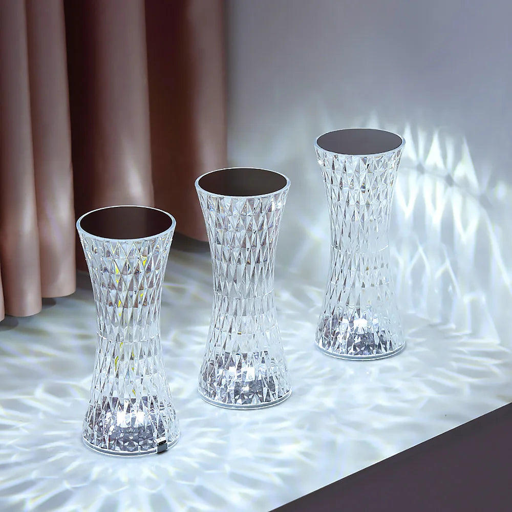 LED Acrylic Modern Decorative Desk Lamp