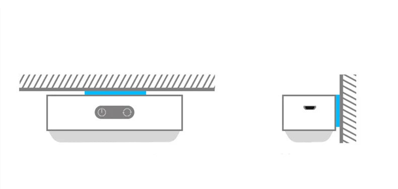 Magnetic Stepless Dimming Light