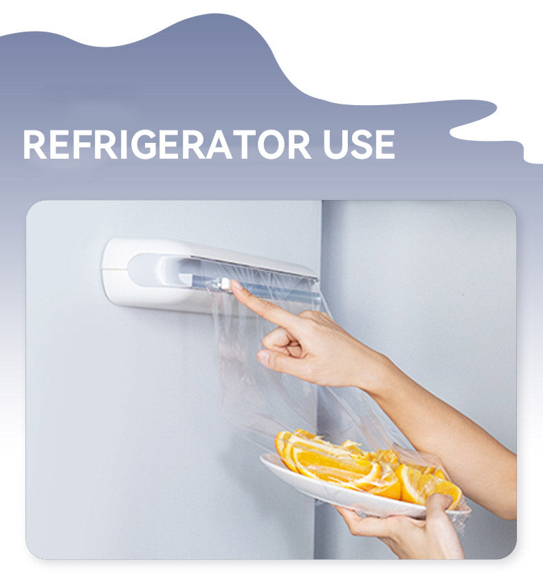 Plastic Wrap Dispenser with Cutter