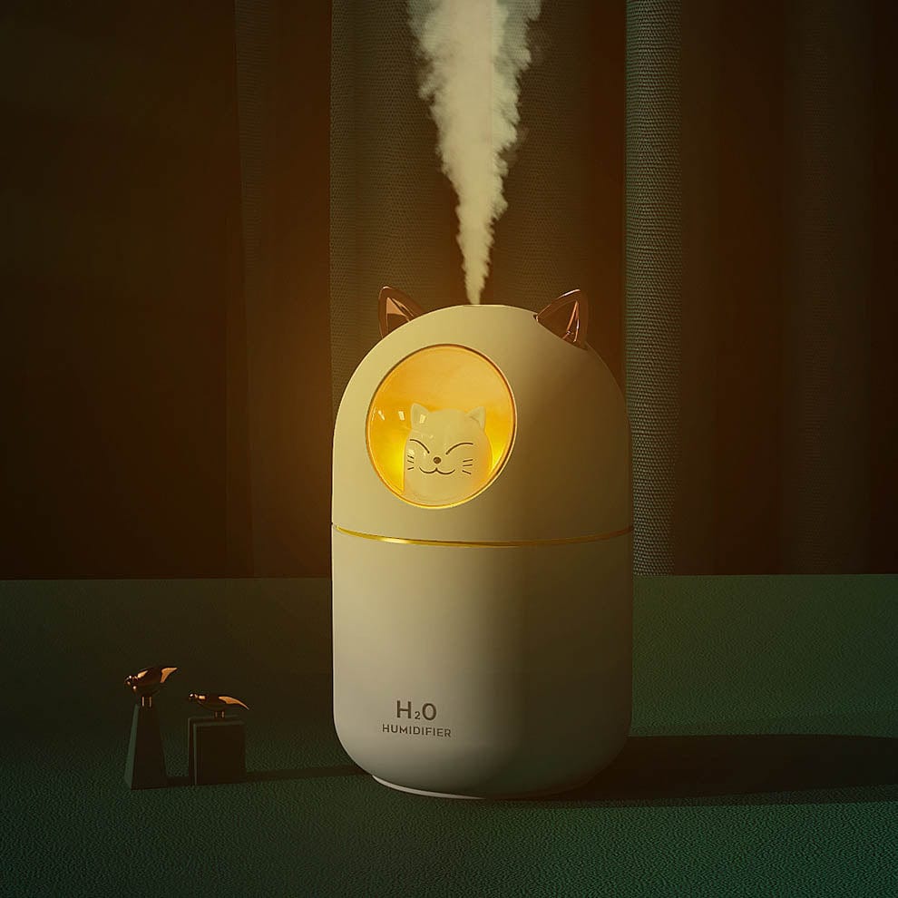 Mini Humidifiers with Night Light USB Charging