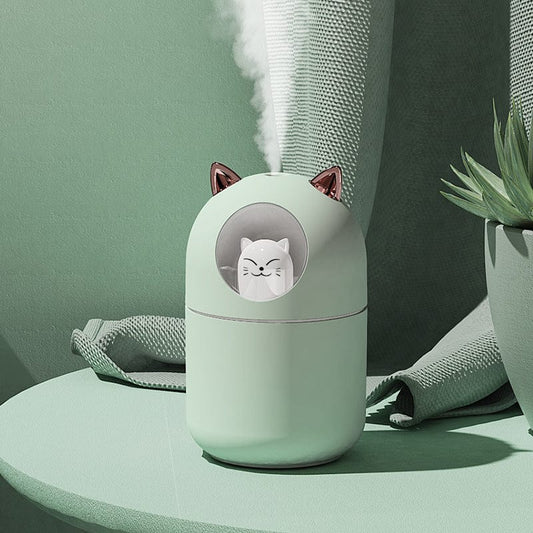 Mini Humidifiers with Night Light USB Charging