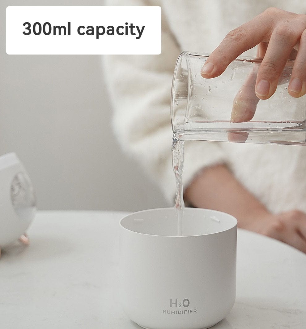 Mini Humidifiers with Night Light USB Charging