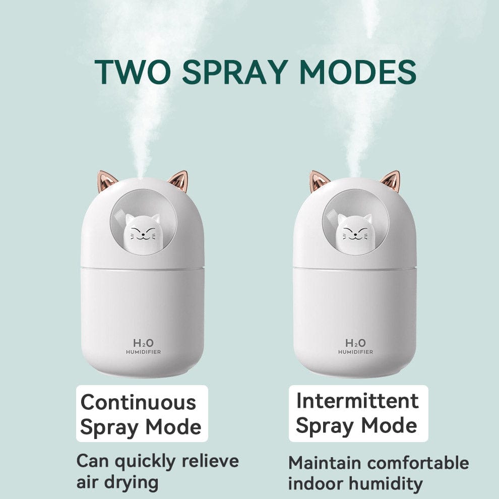 Mini Humidifiers with Night Light USB Charging
