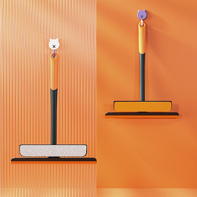 Nettoyant pour vitres avec grattoir et essuie-glace