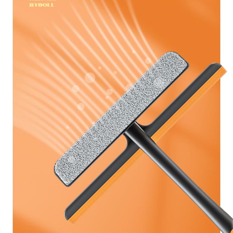 Nettoyant pour vitres avec grattoir et essuie-glace